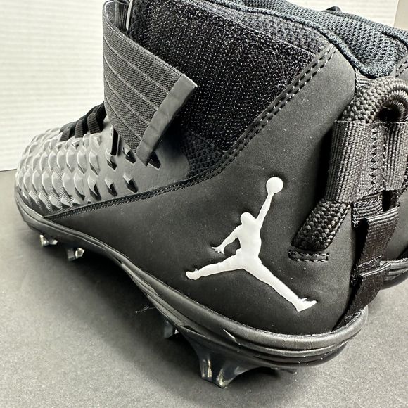 Nike Air Jordan Force Savage Pro 2 Mens Size 13.5 Football Cleats Blk CV1663-003 main image 13